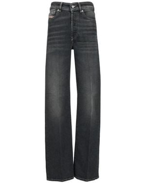 DIESEL Wide Jeans - Gris
