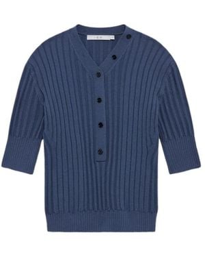 IRO V-Neck Knitwear - Azul