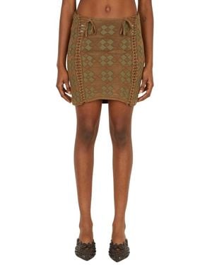 Isa Boulder Short Skirts - Brown
