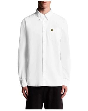 Lyle & Scott Casual Shirts - White
