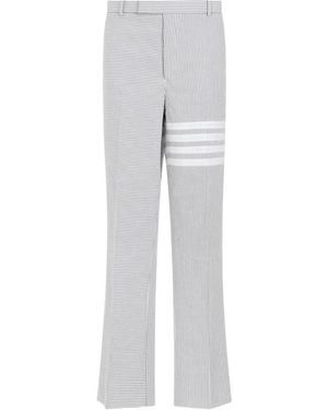 Thom Browne Low rise beltloop pants - Grigio