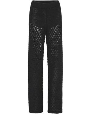 ROTATE BIRGER CHRISTENSEN Weite Hose - Schwarz