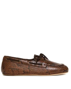 3Juin Sailor Shoes - Brown