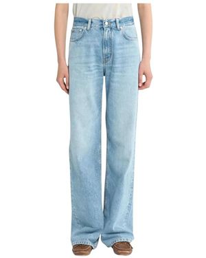 Haikure Jeans ,Blauw ,Katoen Authentieke Was Jeans
