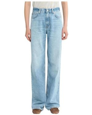 Haikure Wide Jeans - Blue