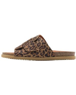 Nature Footwear Sliders - Marrón