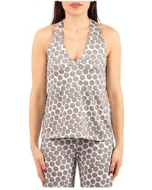 Luckylù Sleeveless Tops - Gris