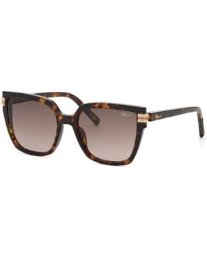 Chopard Sch432S 0743 Sonnenbrille - Braun