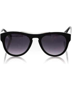 Frankie Morello Zeitlose Wayfarer-Sonnenbrille - Blau