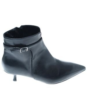 Anna F. Heeled Boots - Blue