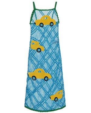 JW Anderson Kleedjes ,Blauw ,Katoen Jurk