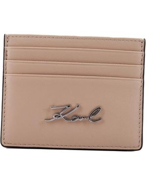 Karl Lagerfeld Wallets & Cardholders - Marrone