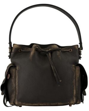 Acne Studios Bucket Bags - Nero