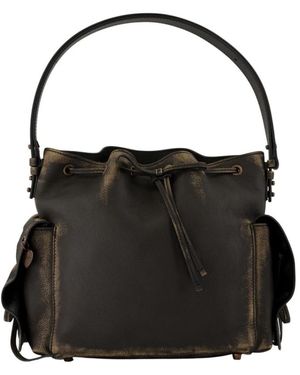 Acne Studios Bucket Bags - Nero
