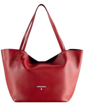 Patrizia Pepe Tote Bags - Rosso