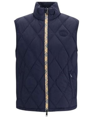 Burberry Waistcoats - Blue