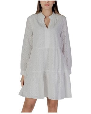 B.Young Short Dresses - Grijs