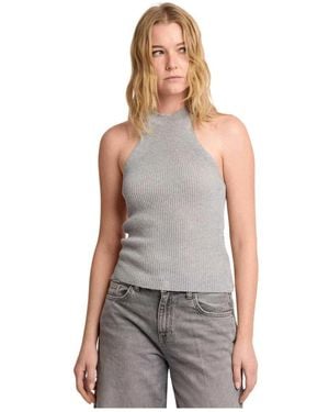 Kocca Sleeveless Tops - Grey
