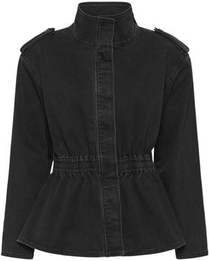 My Essential Wardrobe Denim Jackets - Nero