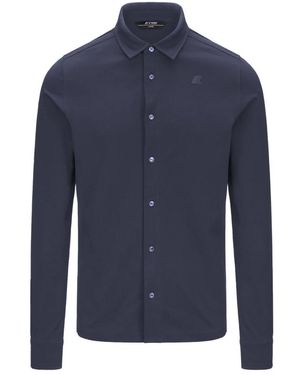 K-Way Casual Shirts - Blue