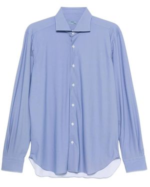 Barba Napoli Formal Shirts - Blauw