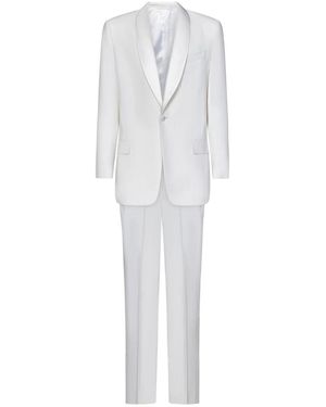 Givenchy Single Breasted Suits - Blanco