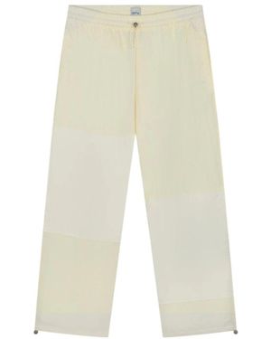Arte' Straight Trousers - Natural