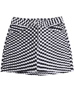 Obey Short Skirts - Black