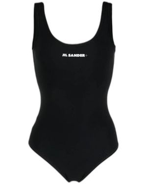 Jil Sander Jersey Badpak - Zwart