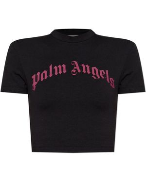 Palm Angels T-Shirts - Negro