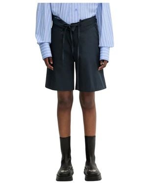 OTTOLINGER Double Fold Suit Shorts - Blauw