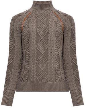 DIESEL Turtlenecks - Marrone