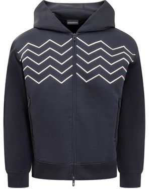Emporio Armani Zip-Throughs - Blue