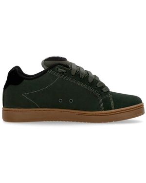 Etnies Groene Skate Schoenen Met Vetersluiting - Zwart