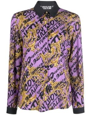 Versace Jeans Couture Shirts - Purple