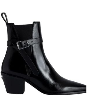 Zadig & Voltaire Cowboy Boots - Zwart