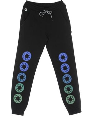 Octopus Blurred Sweatpant - Zwart