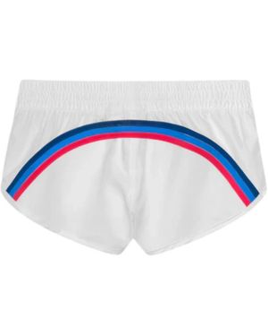 Sundek Badmode ,Wit ,Polyester Margate Zwemshort - Blauw