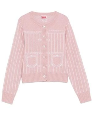 KENZO Cardigans - Rosa