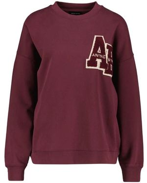 Anine Bing Miles Sweatshirt - Lila