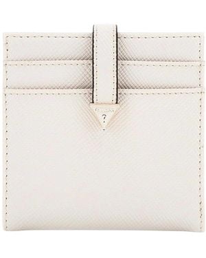 Guess Accessoires ,Wit ,Laurel Tab Card Case - Naturel