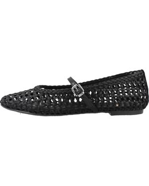 La Strada Schoenen ,Zwart ,2501645S Bailarina Hebilla