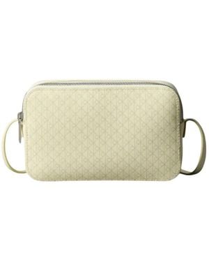 Calvin Klein Allover Emblem Logo Camera Bag - Naturel