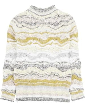 Missoni Rondgebreide Bovenkleding - Wit