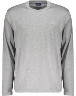 Paul & Shark Long Sleeve T-Shirts - Grey