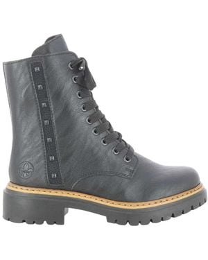Rieker Zapatos Negros De Mujer, Mujer, Talla - Gris