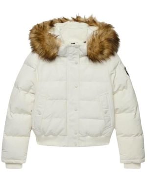 Superdry Winter Jackets - Bianco