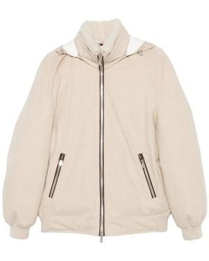 Brunello Cucinelli Faux Fur & Shearling Jackets - Neutre