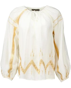 Greek Archaic Kori Blouses - Blanco