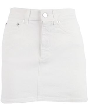 Dondup Denim Skirts - Blanco